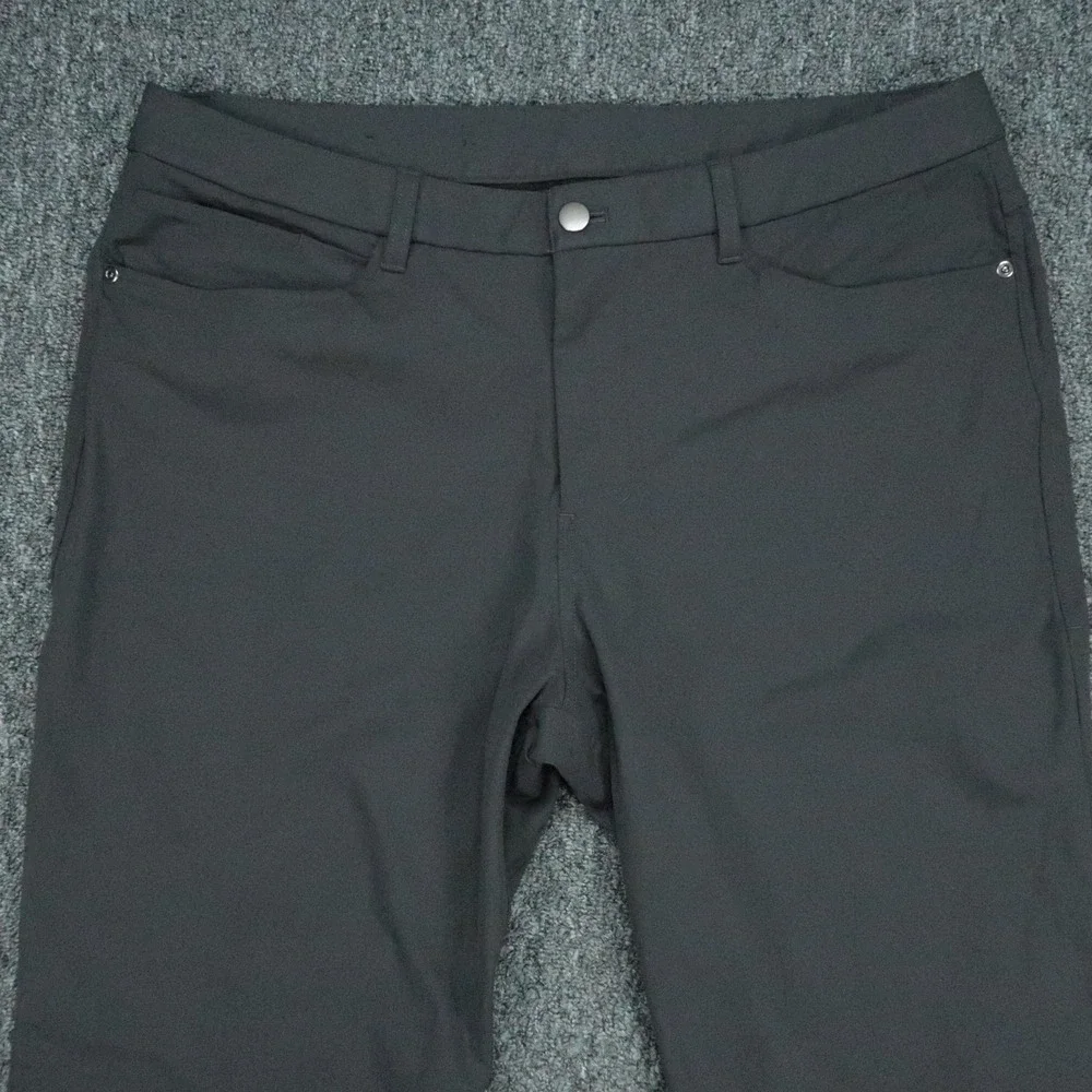 Lululemon Pants Mens 36x28 Obsidian ABC Classic Fit 5 Pocket Warpstreme Trouser